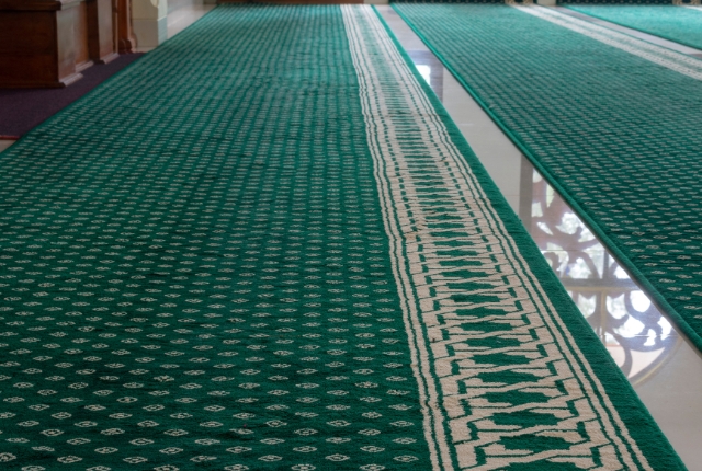 inspeksi area masjid