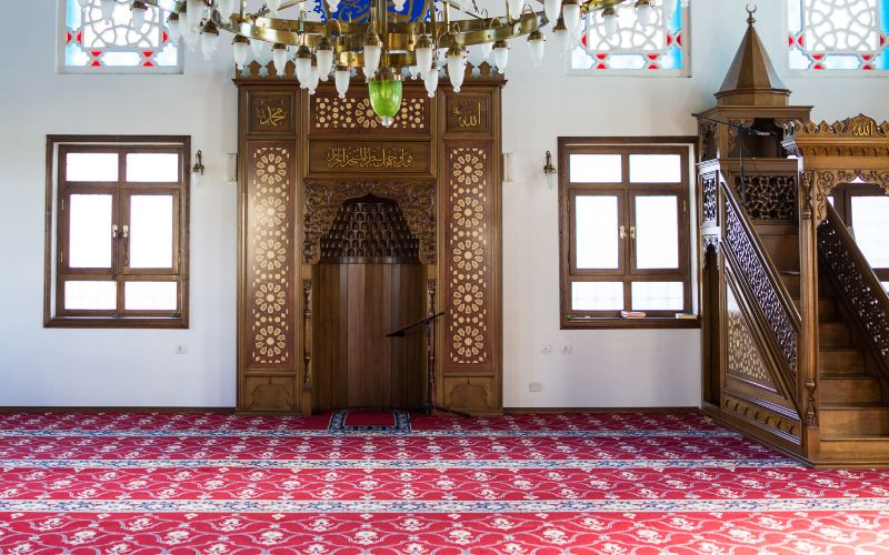 jasa cuci karpet masjid membantu tugas dkm